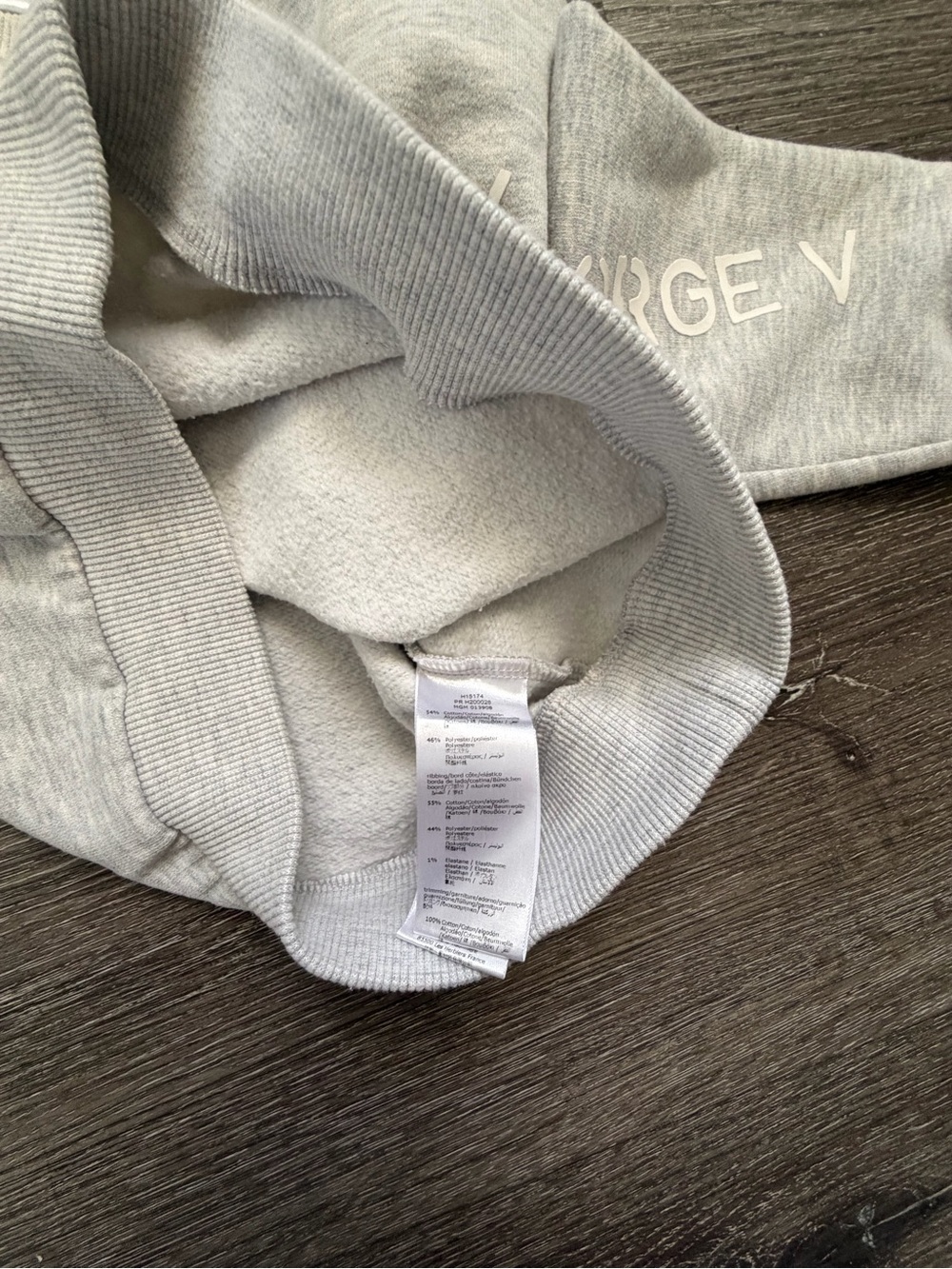 Givenchy Kids Light Grey Logo Crewneck Sweatshirt - Picture 3 of 6